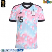 Maglie da calcio Belgio Thomas Meunier #15 Seconda Maglia Mondiali 2026  Manica Corta